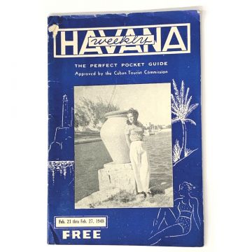 Havana Weekly 1948, Feb 21. A Tourist Guide Publication
