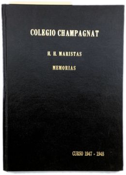Academia Champagnat Cerro-Habana Maristas 1947-1948 Hard Cover