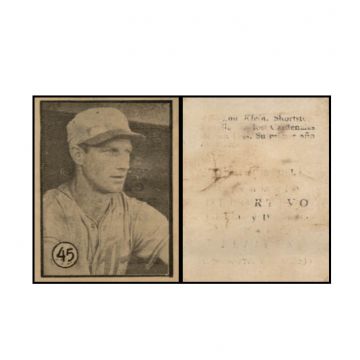 Lou Klein Baseball Card No. 45 Cuba.