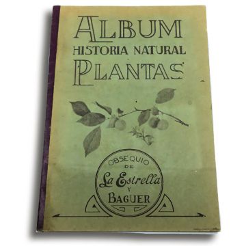 Historia Natural Plantas, album de postalitas.