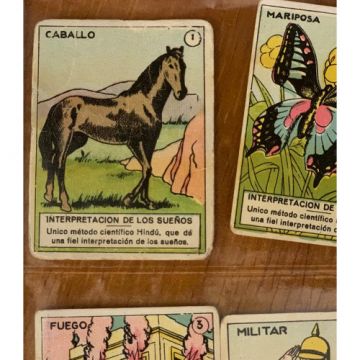 Interpretacion de los Suenos, Full set of 36 cards