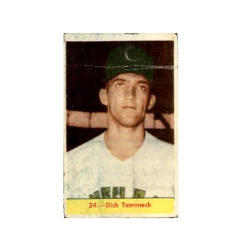 Dick Tomaneck, Cuban baseball card # 34