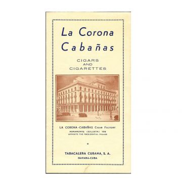 La Corona Cabanas Factory Brochure