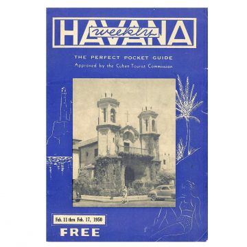 Havana Weekly 1950, Feb 11. A Tourist Guide Publication