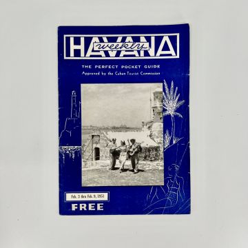 Havana Weekly 1951, Feb 03. A Tourist Guide Publication