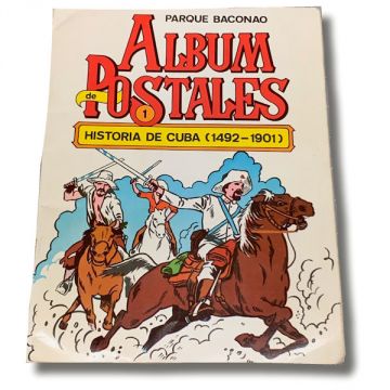 Album Postales Historia de Cuba 1988, full 111 cards