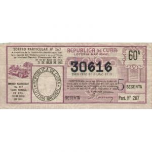 1951-07-21 Billete de Loteria