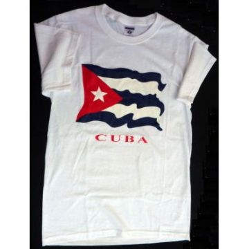 T-Shirt con la Bandera Cubana