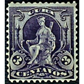 1899 Cuba Stamp, Scott 229, 3 centavos, (New, Mint NH)
