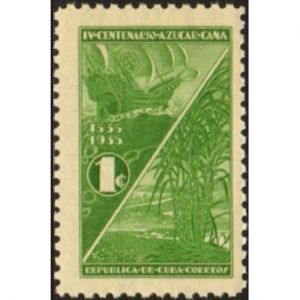 1937-10-02 Cuba Stamp, Scott 337 (New)