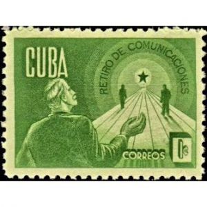 1943-11-08 Cuba Stamp, Scott 381 (New)