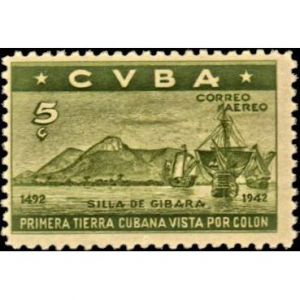 1944-05-19 Cuba Stamp, Scott C36 (New)