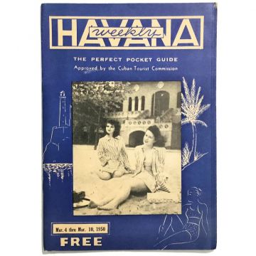 Havana Weekly 1950, Mar 4. A Tourist Guide Publication