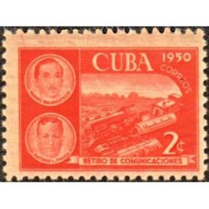 1950-09-21 Cuba Stamp, Scott 453 (New)