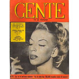 1951-02-11 Revista Gente Cuban magazine
