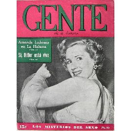 1951-04-29 Revista Gente Cuban magazine