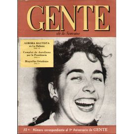 1951-09-16 Revista Gente Cuban magazine