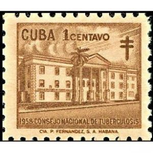 1958-11-01 Cuba Stamp, Scott RA40 (New) 1 Cent