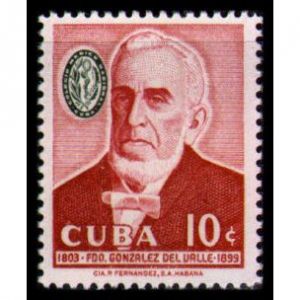 1958-06-27 Cuba Stamp, Scott 601 (New)