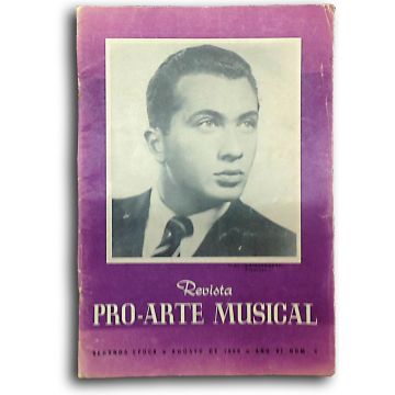 59-08 Pro-arte Musical Revista Musical Agosto 1959