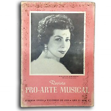 59-12 Pro-arte Musical Revista Musical Diciembre 1959