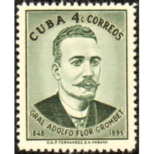 1959-03-18 Cuba Stamp, Scott 614 (New)