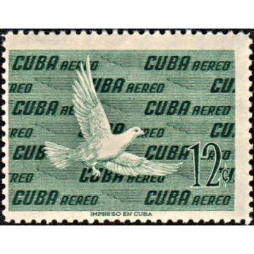 1960-02-12 Cuba Stamp, Scott C205 (New)