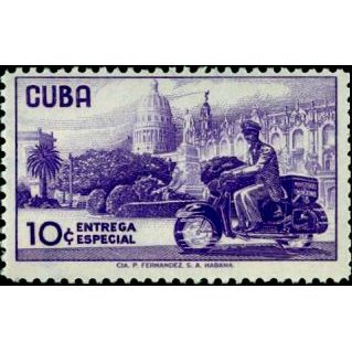 1960 Sc E28 Cuba Stamp(New)