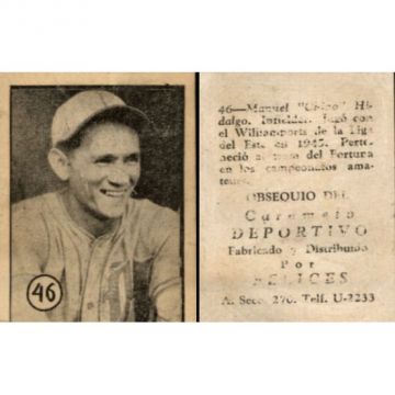 Manuel Chino Hidalgo Baseball Card No. 46 - Cuba