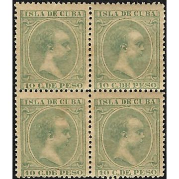1896-stamp-1-centavo-block of 4 Scott-149-new
