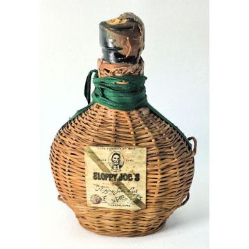 Bottle Vintage Sloppy Joe's Cuban Rum, FULL bottle.