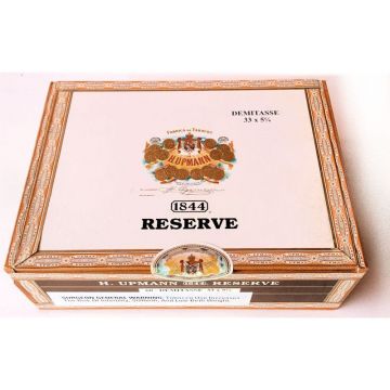 H. Upmann Reserve Demitasse, Empty cigar box