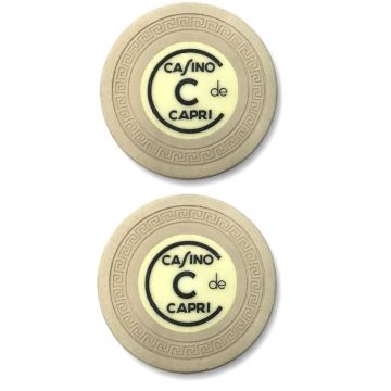 Casino Capri chip C - Cream