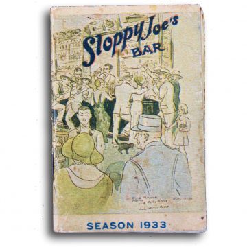 1933 Sloppy Joe's Bar Cocktails Manual