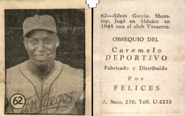 Silvio Garcia Baseball Card No. 62 Cuba.