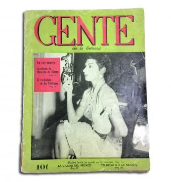 1950-03-05 Revista Gente Cuban magazine