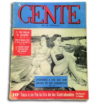 1950-07-09 Revista Gente Cuban magazine