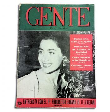 1950-08-20 Revista Gente Cuban magazine