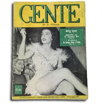 1951-03-18 Revista Gente Cuban magazine