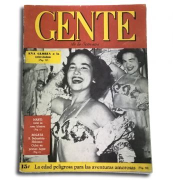 1951-07-08 Revista Gente Cuban magazine