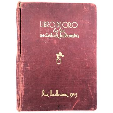 1949 Libro De Oro De La Sociedad Habanera