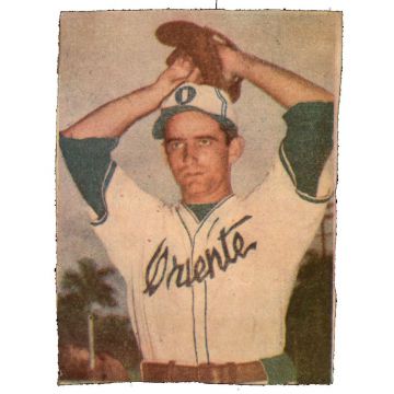 Oscar del Calvo, Baseball Card No. L-16 Cuba