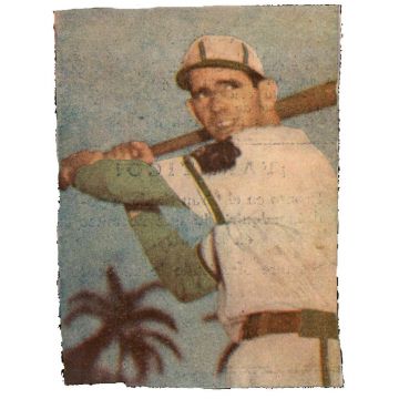 Emilio Cabrera, Baseball Card No. L-18 Cuba