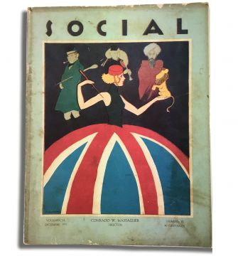 Social vintage Cuban magazine/revista Spanish, pub in Cuba - Edition: Diciembre de 1921
