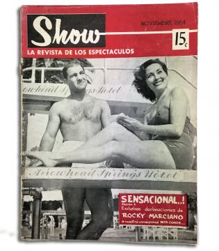 Show vintage Cuban magazine/revista Spanish, pub in Cuba - Edition: 1954-11