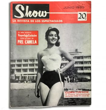 Show vintage Cuban magazine/revista Spanish, pub in Cuba - Edition: 1955-06