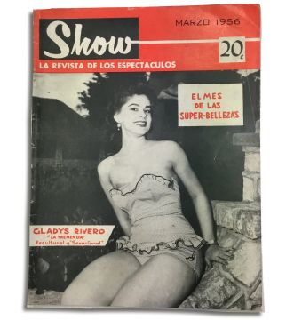 Show vintage Cuban magazine/revista Spanish, pub in Cuba - Edition: 1956-03