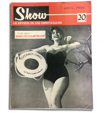 Show vintage Cuban magazine/revista Spanish, pub in Cuba - Edition: 1956-04