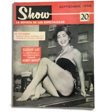 Show vintage Cuban magazine/revista Spanish, pub in Cuba - Edition: 1956-09