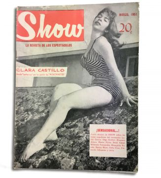 Show vintage Cuban magazine/revista Spanish, pub in Cuba - Edition: 1957-03